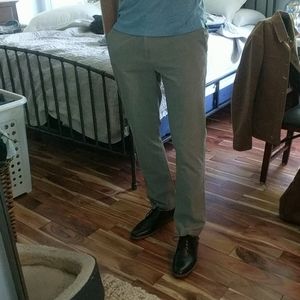 Gray Banana Republic Kentfiled Pant 33x34